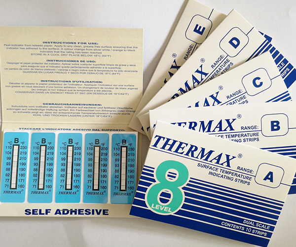 Thermax 8格测温纸