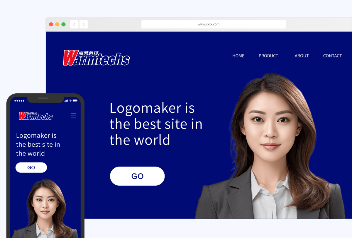 _logo配套效果图_通用-网页